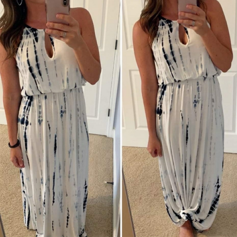 Tie-dye Maxi Dress